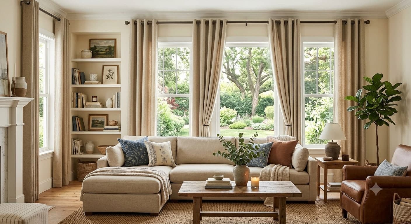 Grommet Drapery