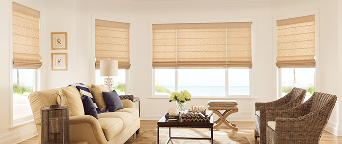 Flat Roman Shades