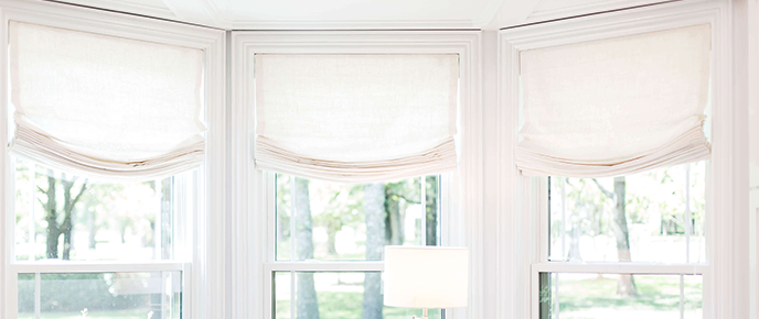 Relaxed Roman Shades