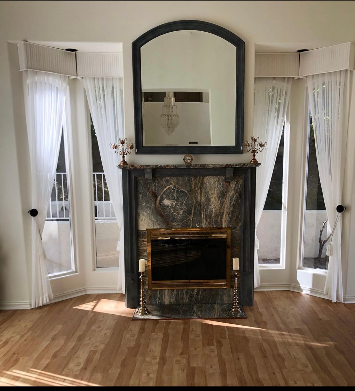 Custom window treatment by Dream Curtains