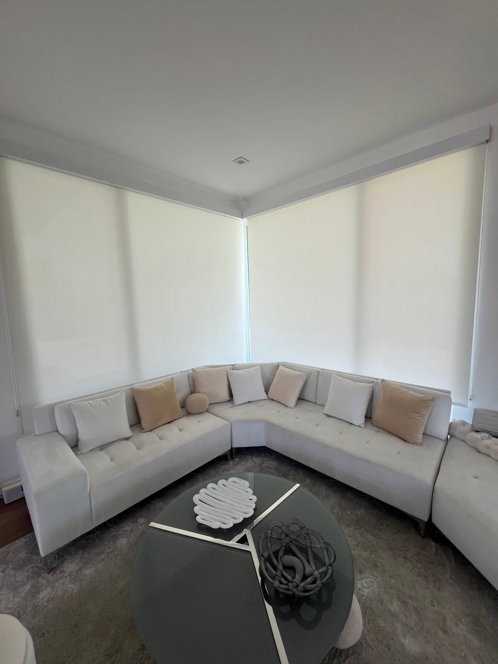 Custom window treatment by Dream Curtains