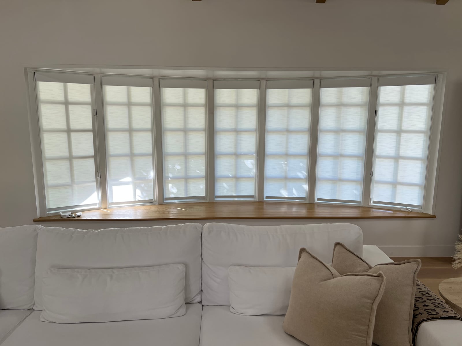 Custom window treatment by Dream Curtains