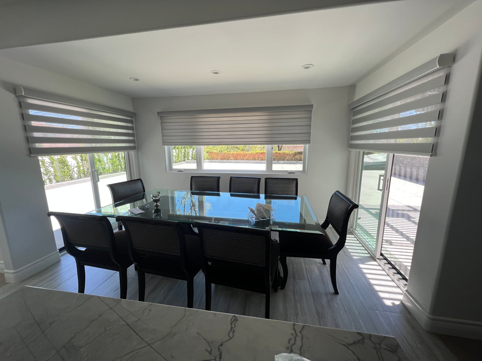 Custom window treatment by Dream Curtains