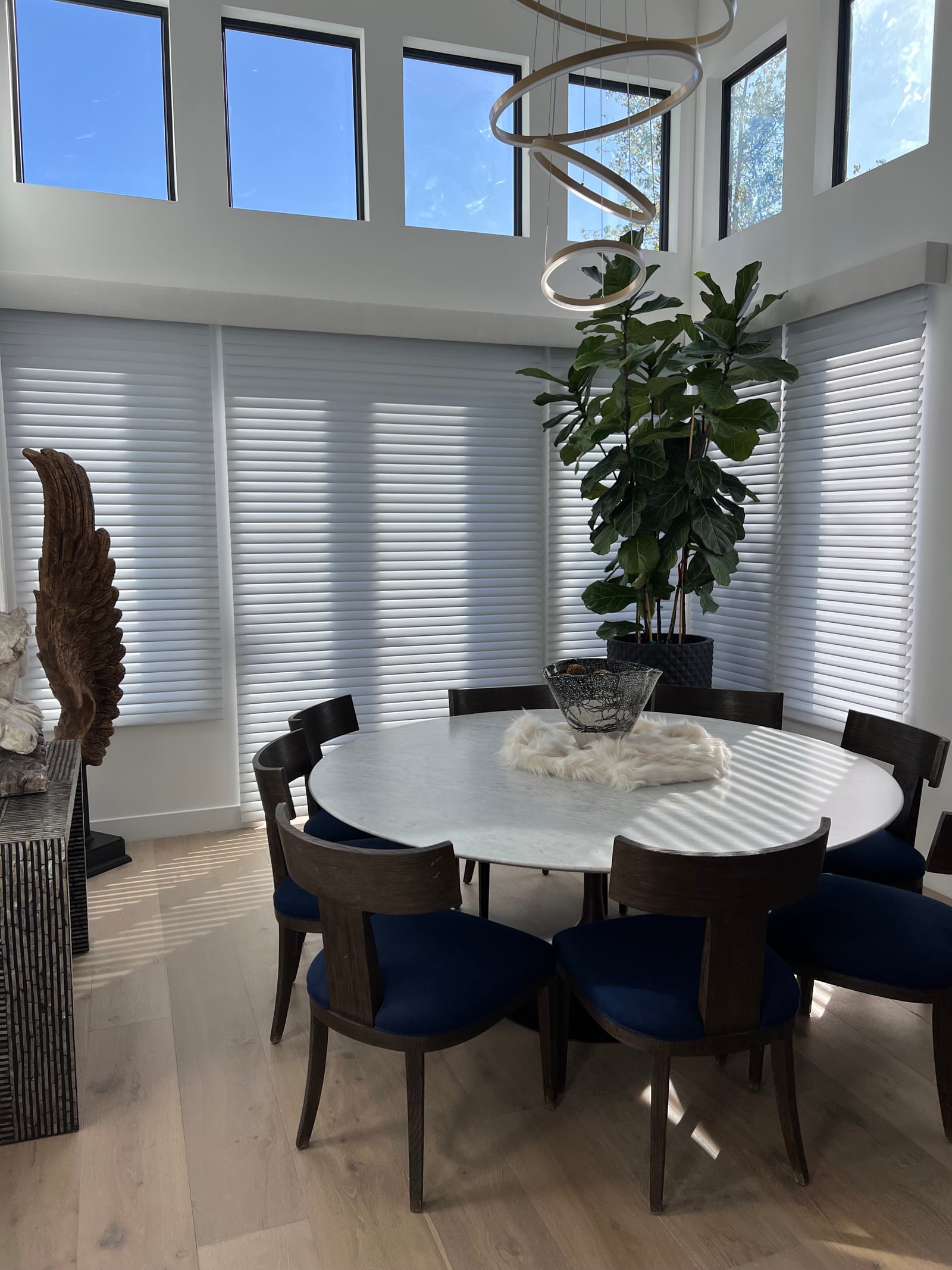 Custom window treatment by Dream Curtains