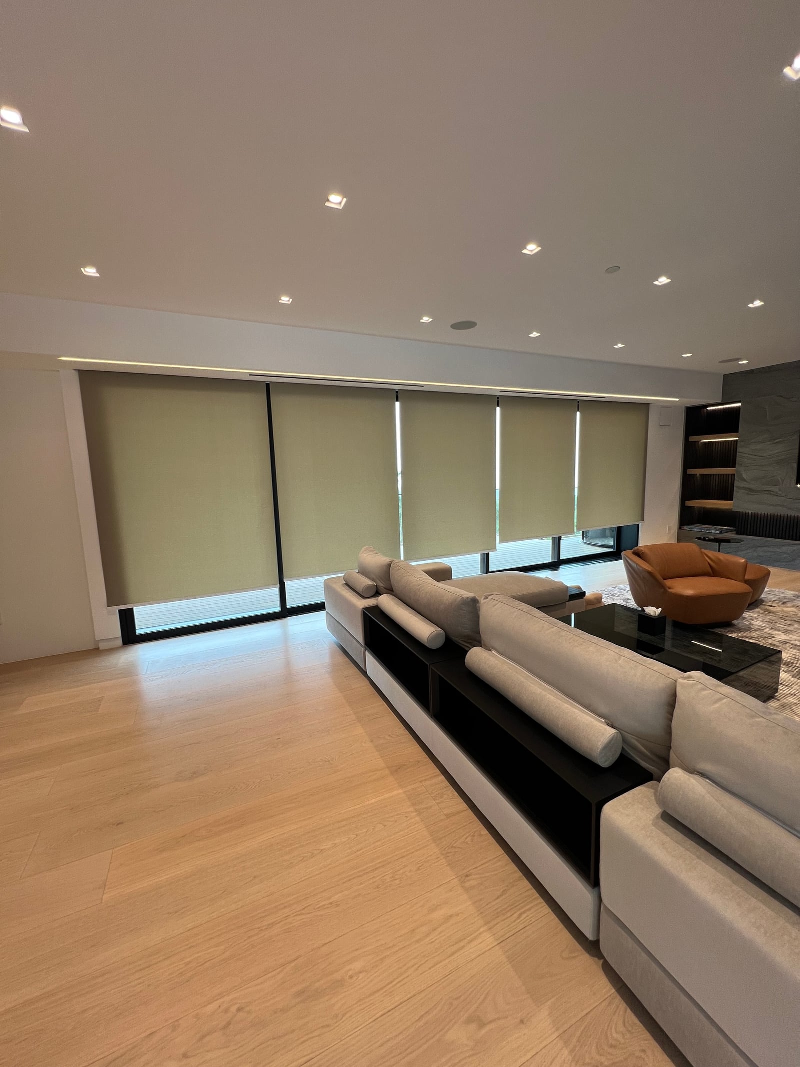 Custom window treatment by Dream Curtains