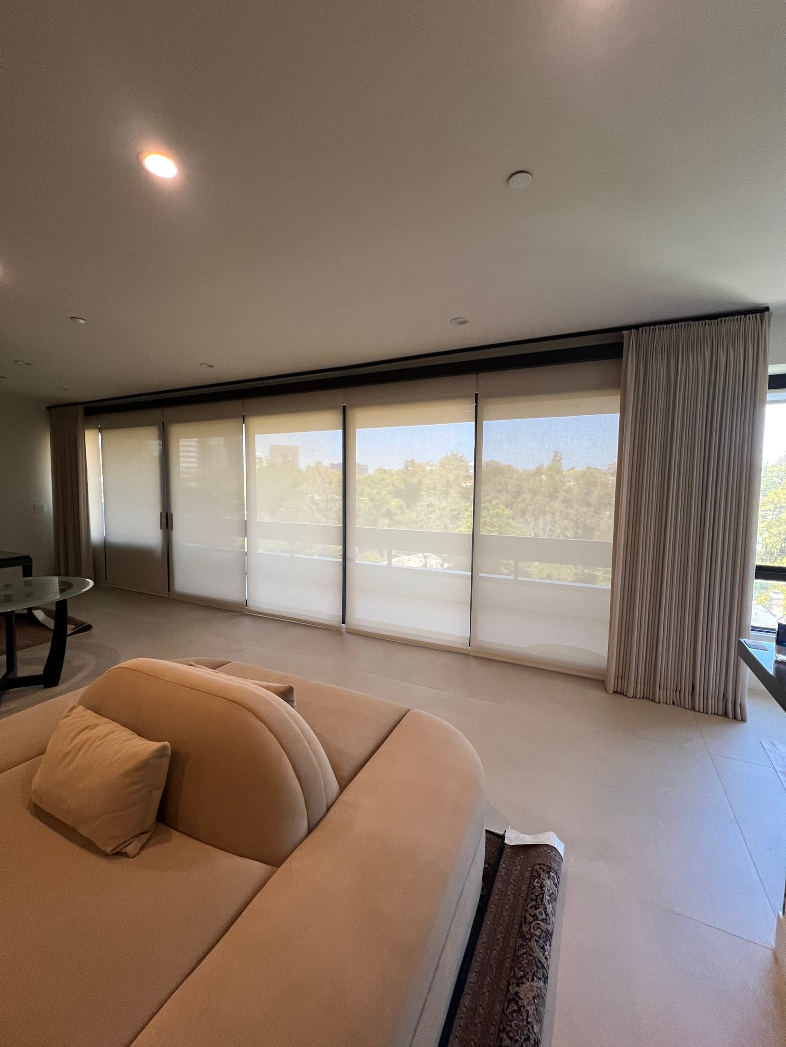 Custom window treatment by Dream Curtains