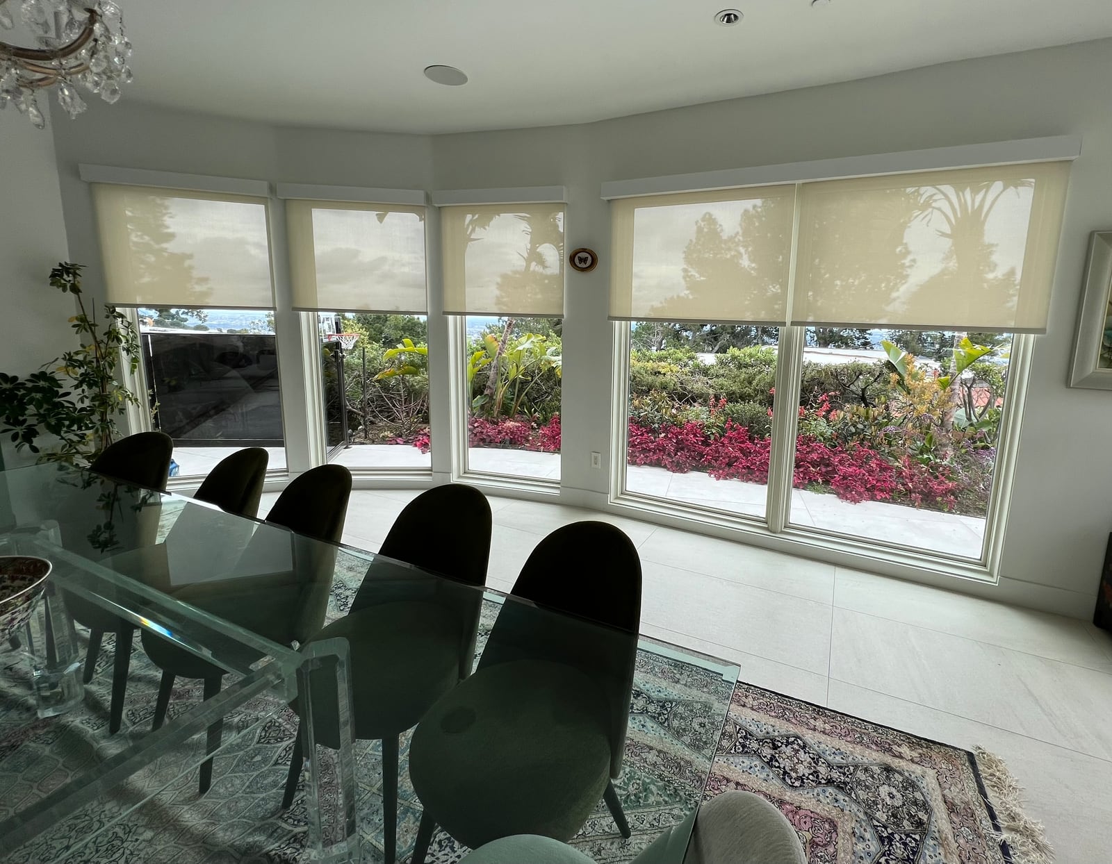 Custom window treatment by Dream Curtains